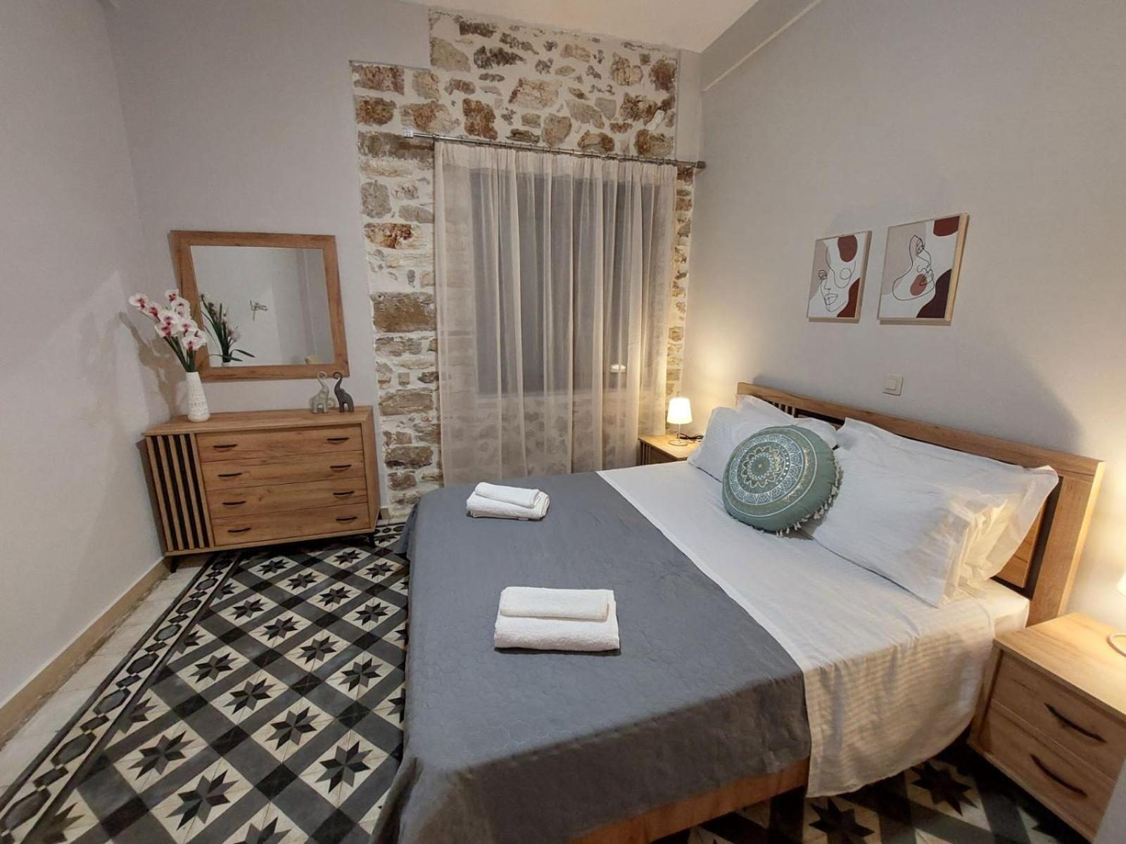 Stone-built Nesseris 80 M2 Villa Preveza